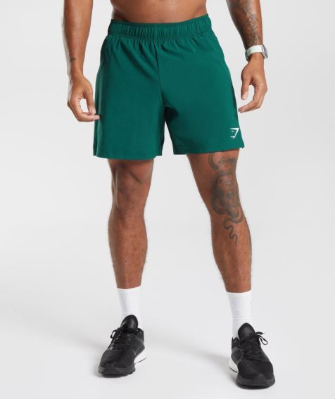 Men's Gymshark Sport Shorts Green | NZ 7XYCBA